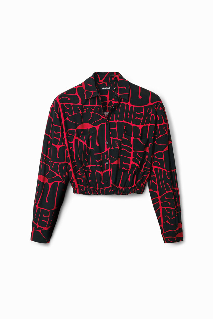 Save Nature cropped shirt | Desigual