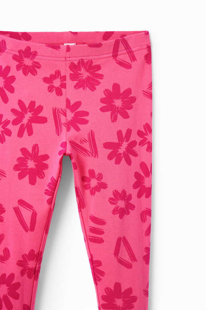 Leggings largos flores | Desigual