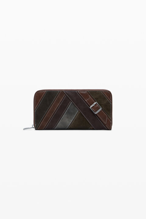 LARGE WALLET WITH DECORATIVE STRAPS