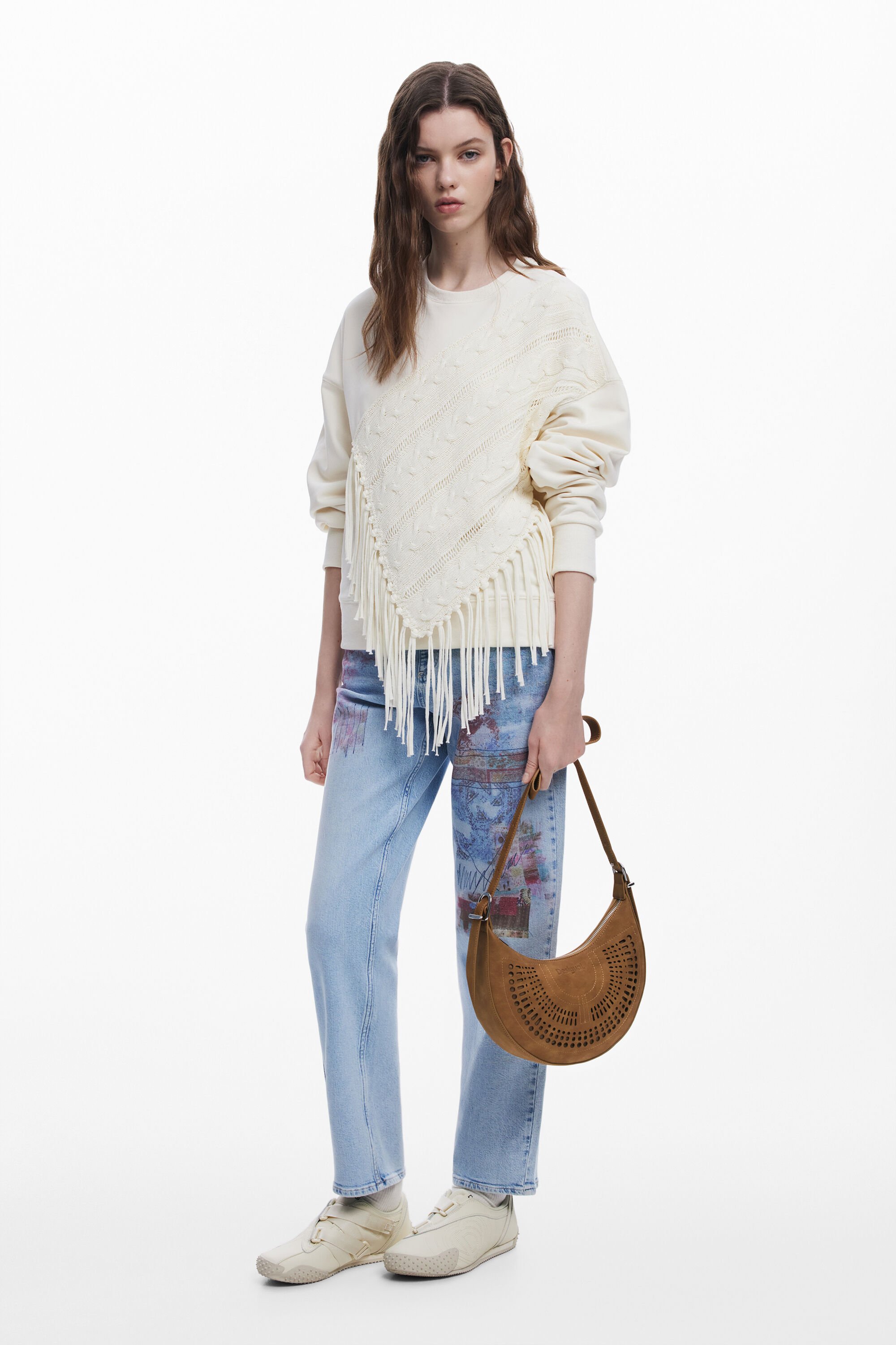 DESIGUAL MEDIUM PERFORATED BAG