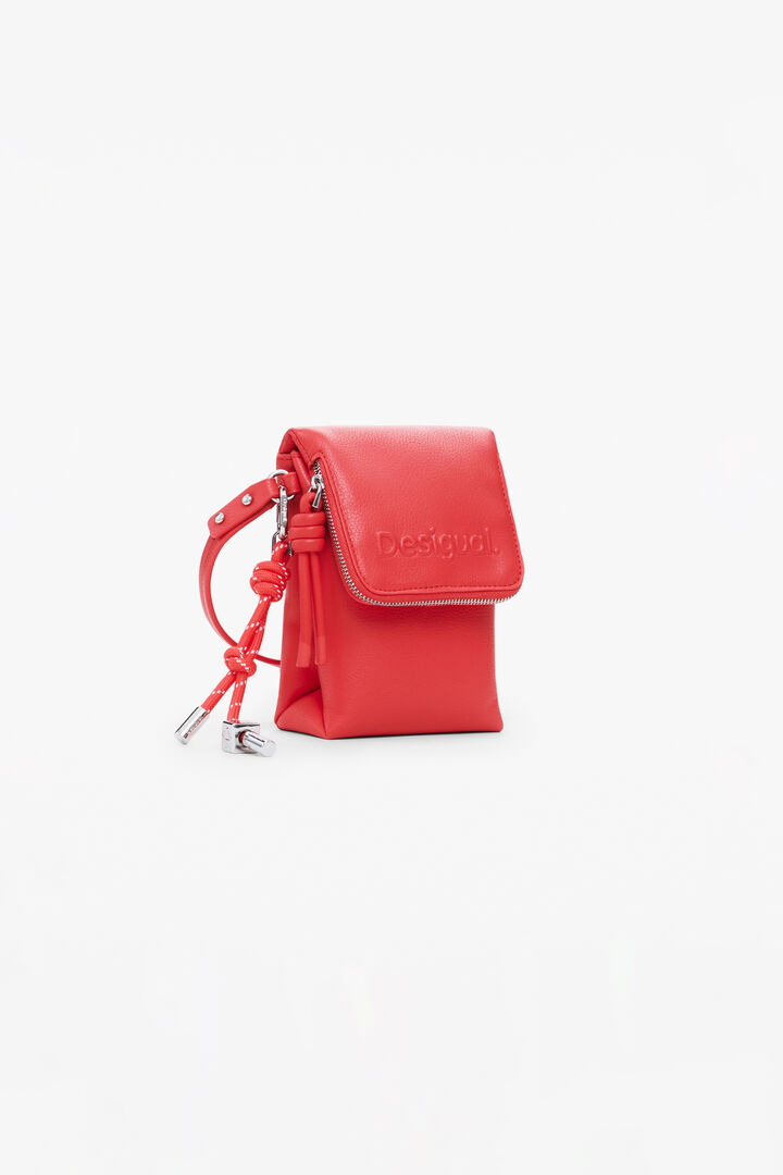 Mobile holder with 3D logo | Desigual