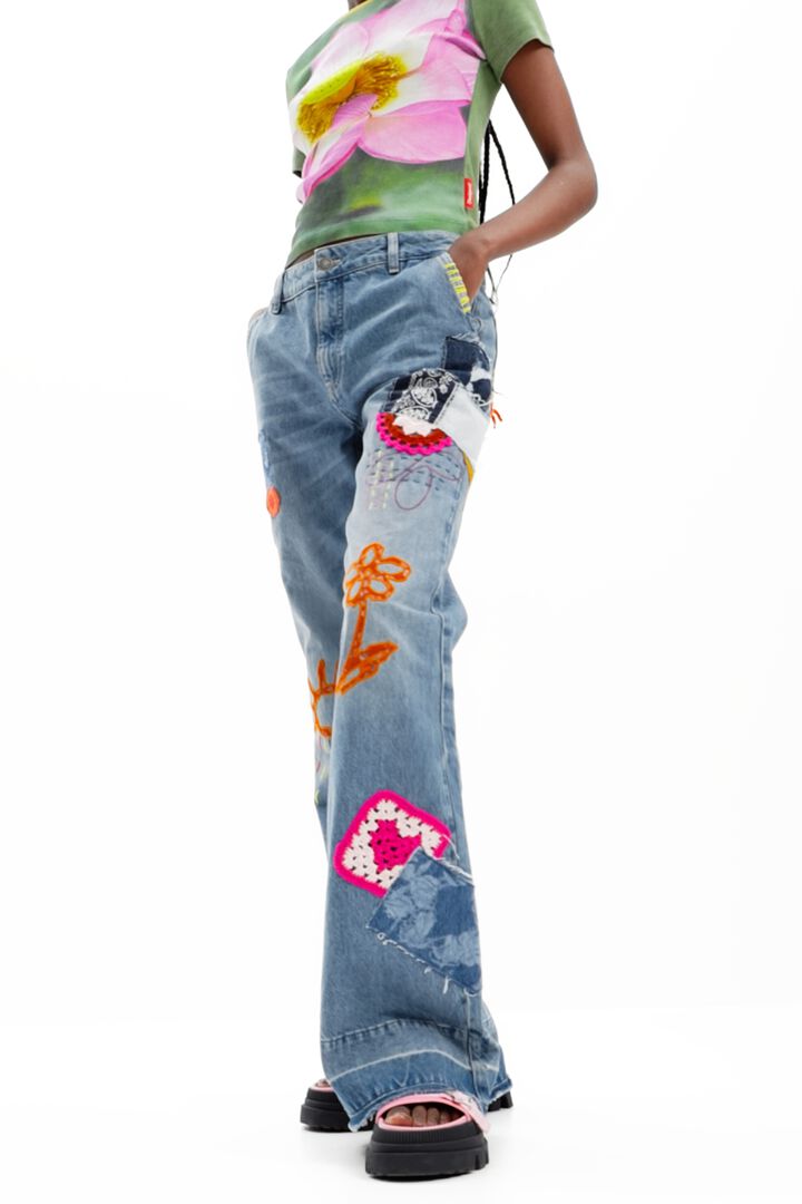 Tyler McGillivary flared jeans | Desigual