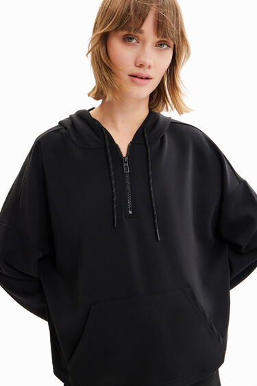 Felpa oversize morbida tatto | Desigual