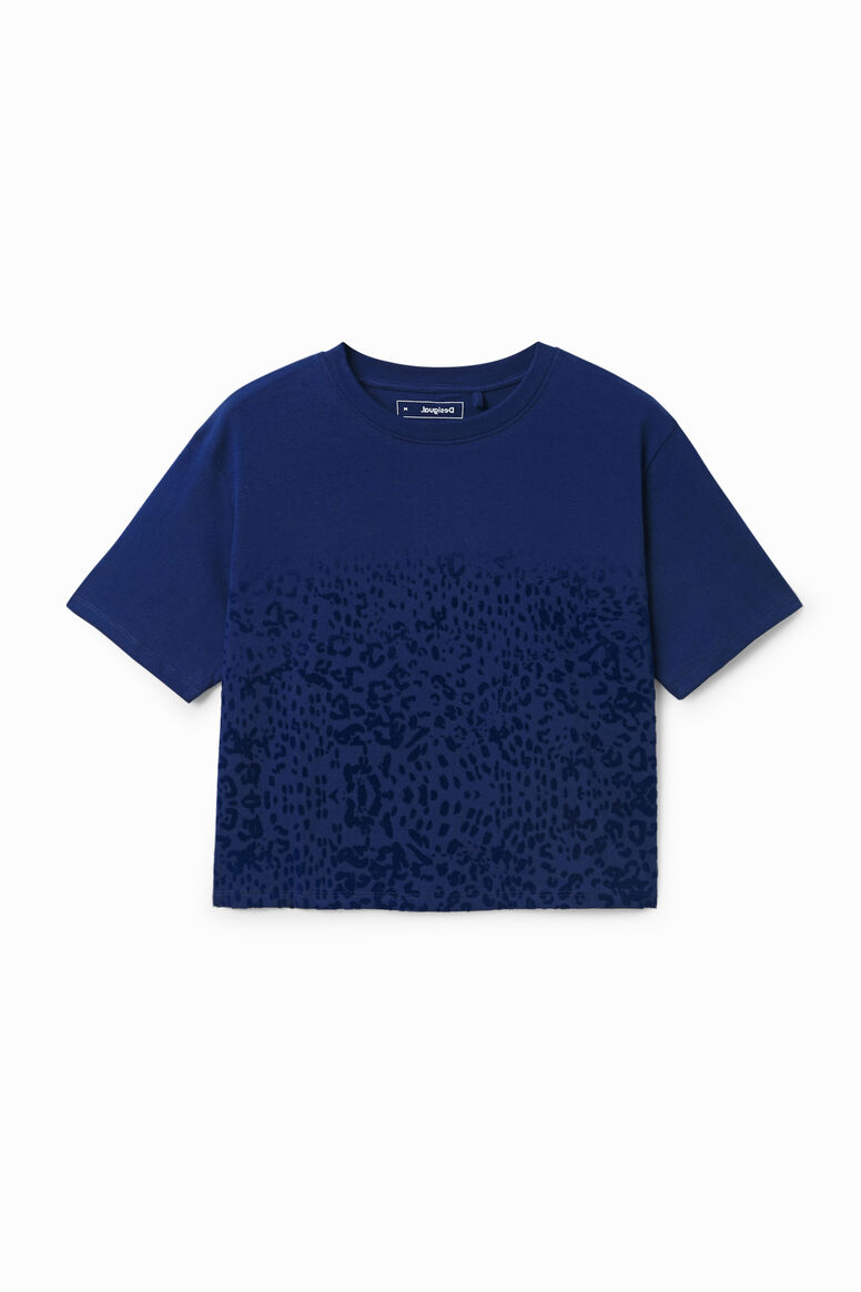 Maglietta leopardata 100% cotone | Desigual