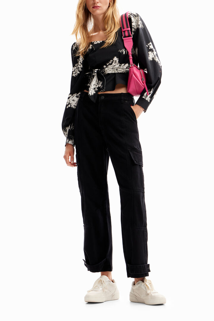 Blusa corsé floral | Desigual