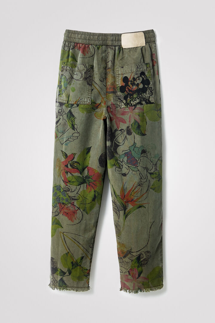 Joggers camuflaje Mickey Mouse | Desigual