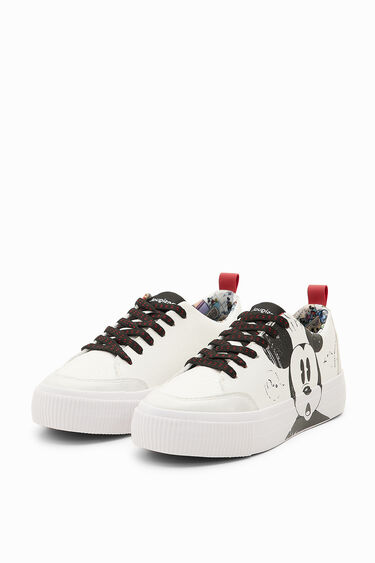 Sneakers craqueladas Mickey Mouse | Desigual