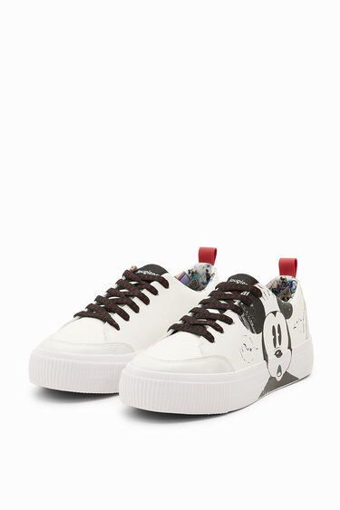 Sneakers clivellades Mickey Mouse | Desigual