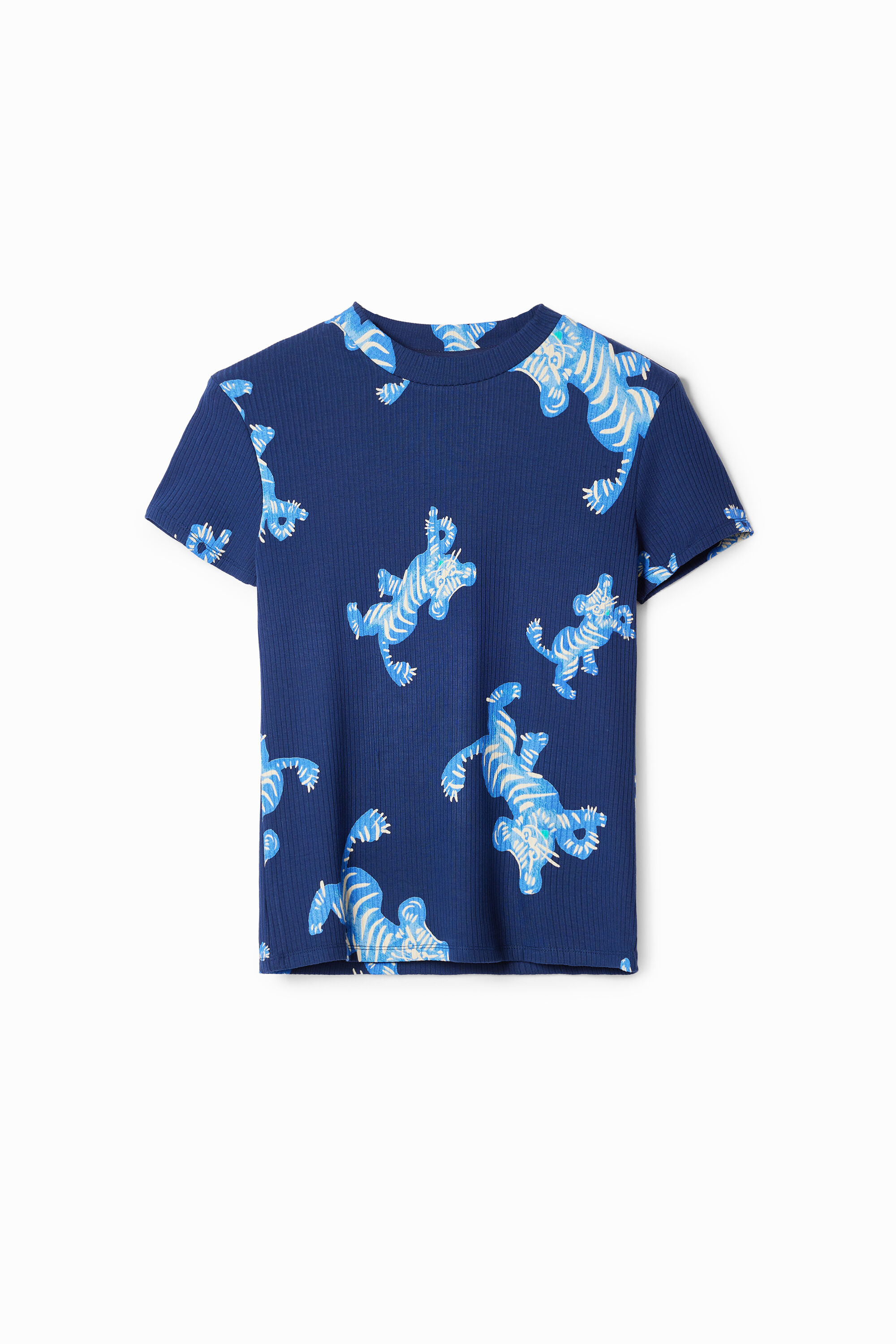 Mr.Christian LacroixのタイガーTシャツ レディース | Desigual.com