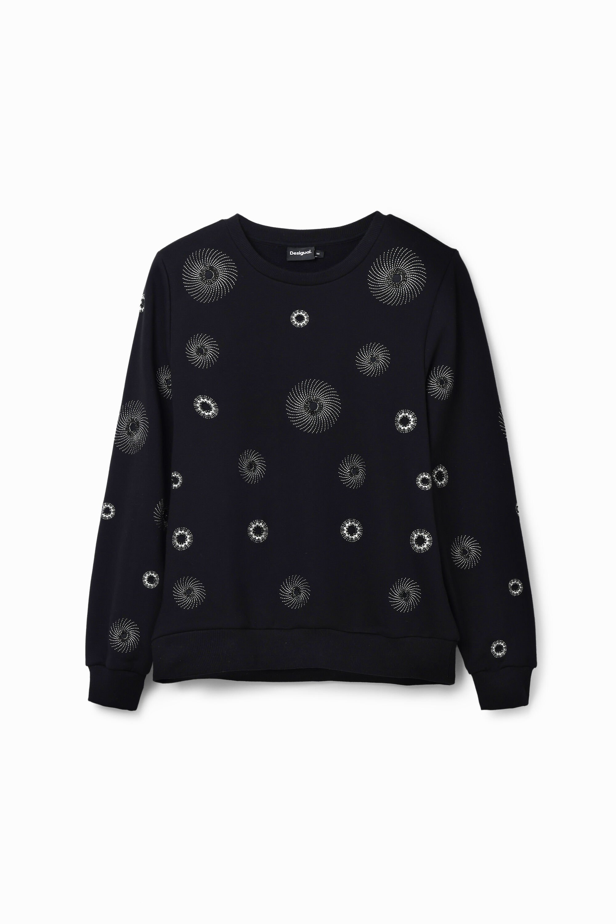 Sweater geometrische Stickereien