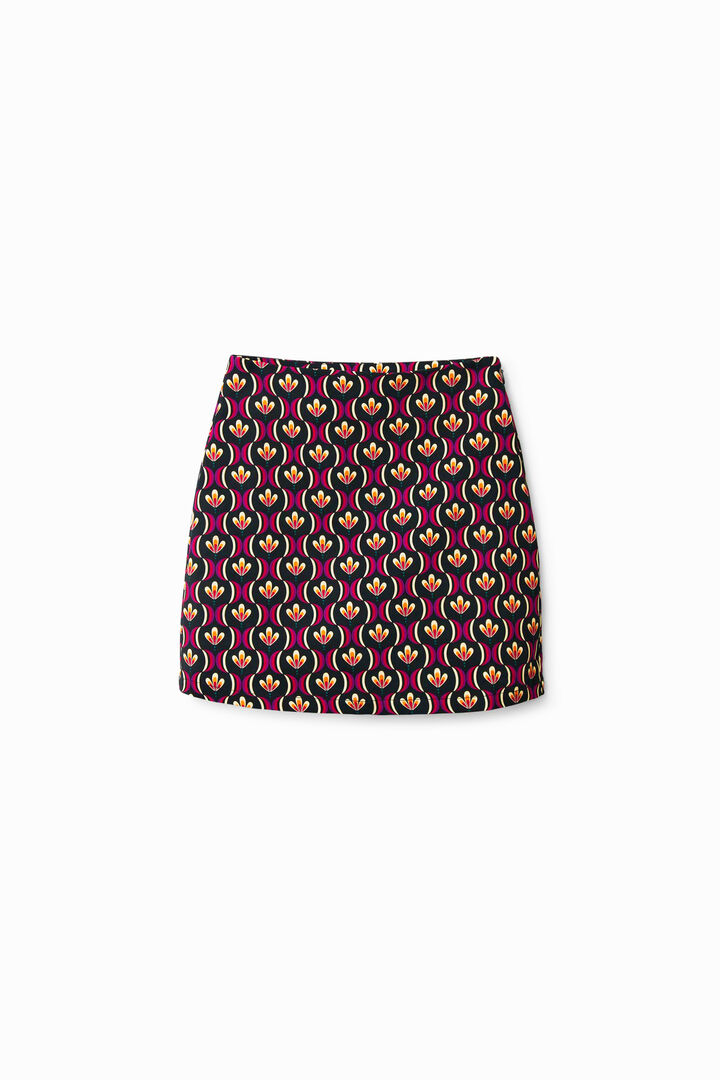 Minifalda slim retro