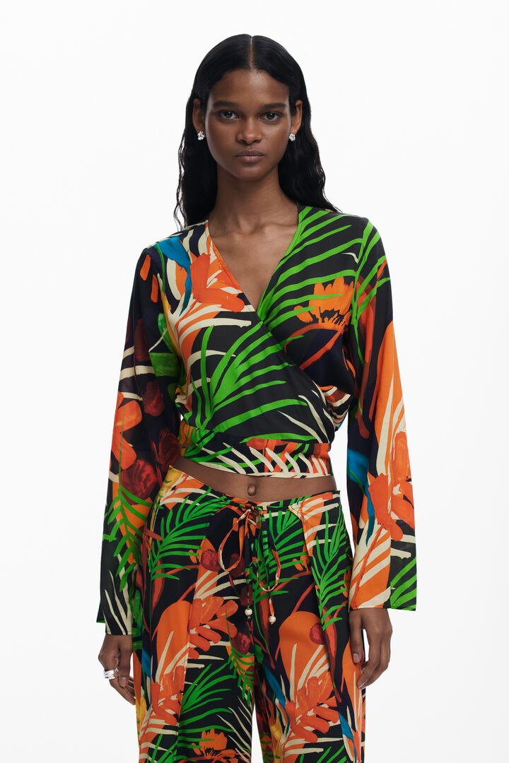 Wrap long pants | Desigual