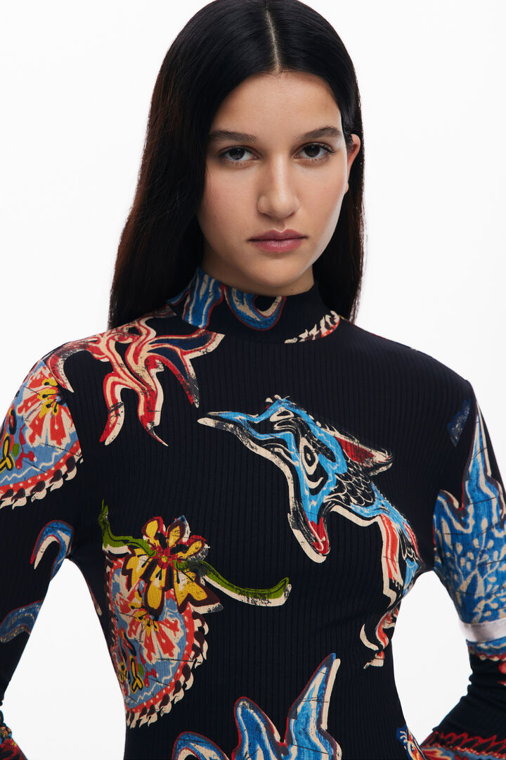Dress designed by Mr. Christian Lacroix | Desigual
