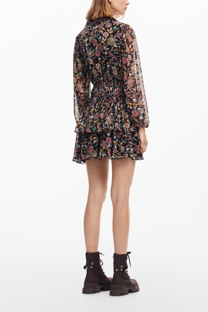 Short floral dress | Desigual