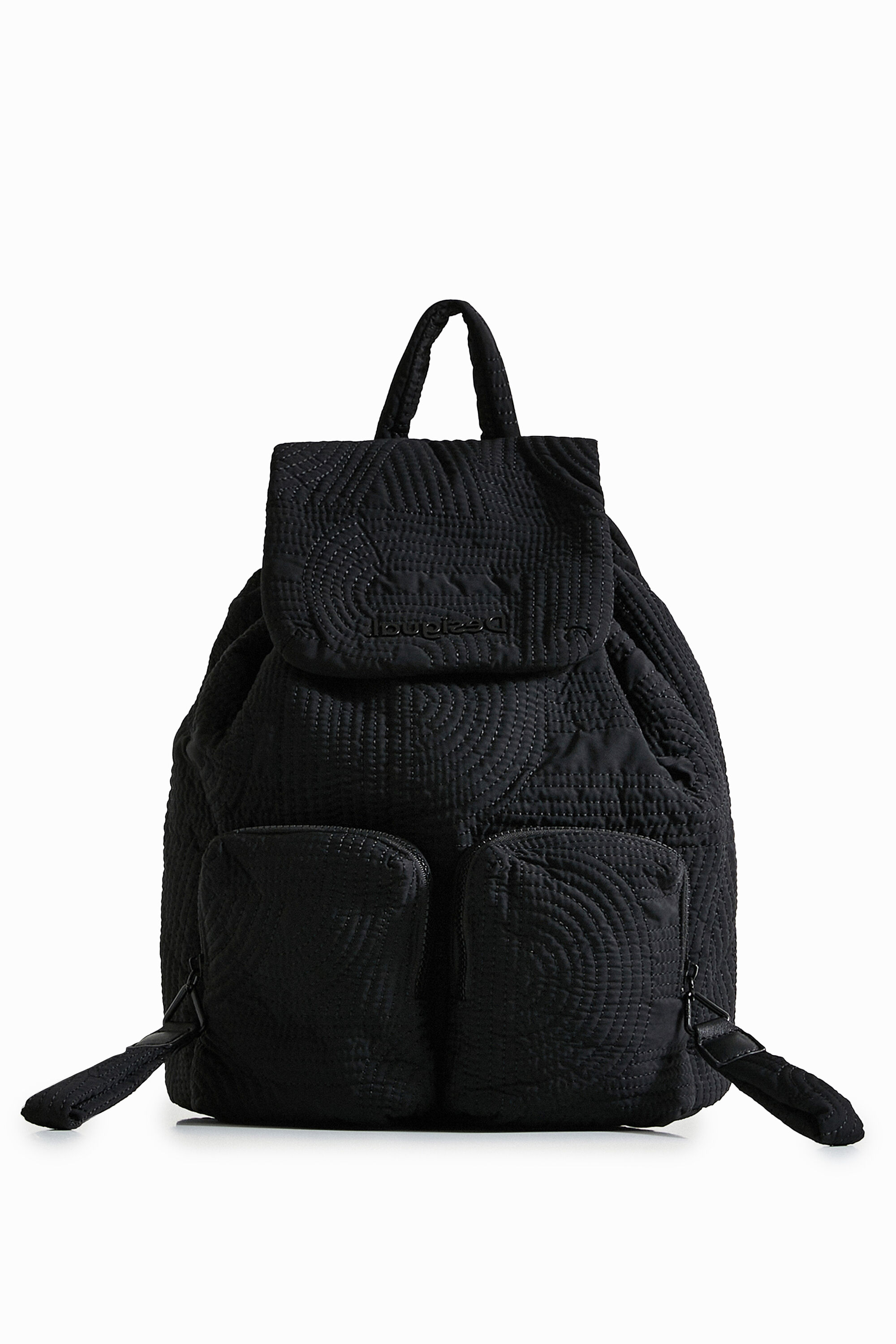 Desigual backpack black sales