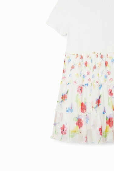 Kombinirana haljina s cvjetnim uzorkom | Desigual