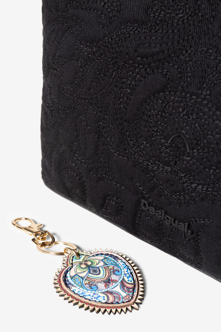 Black Bag with Charm Chelsea Florida | Desigual