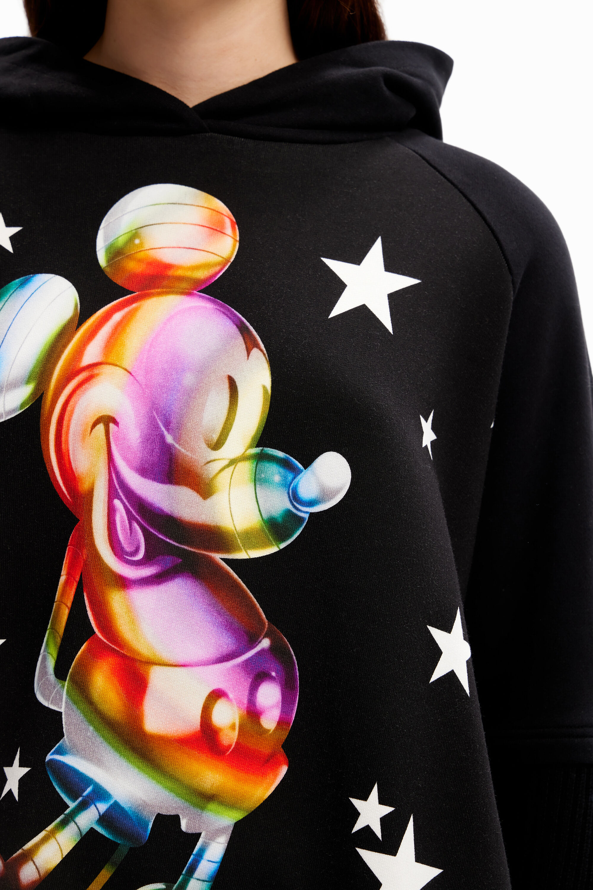 Women s Oversize Mickey Mouse hoodie I Desigual