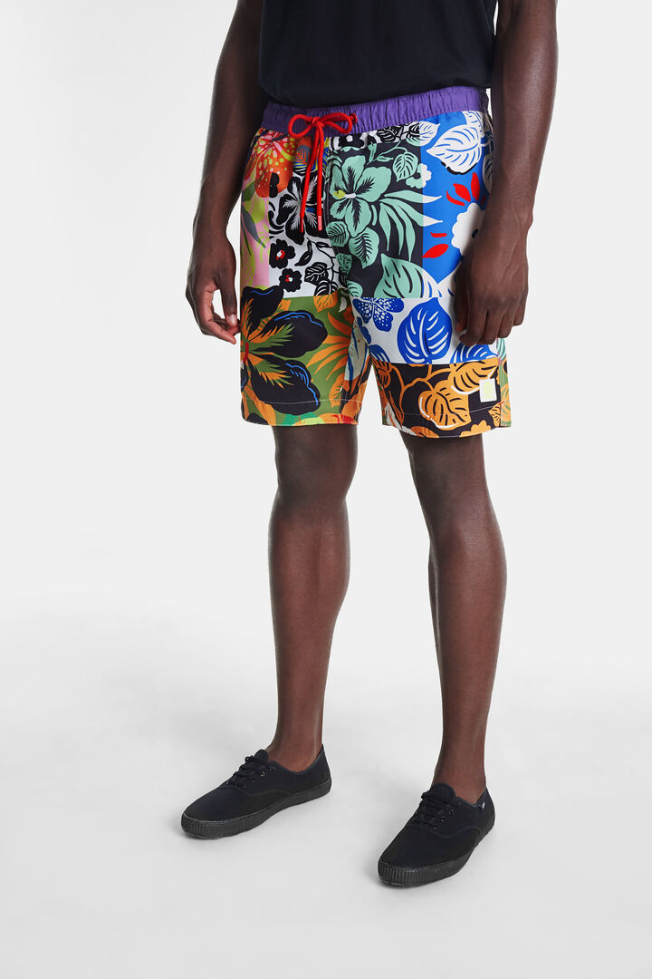 Bañador patch floral | Desigual