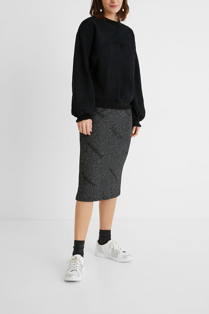 Sweatshirt de felpa bordados | Desigual