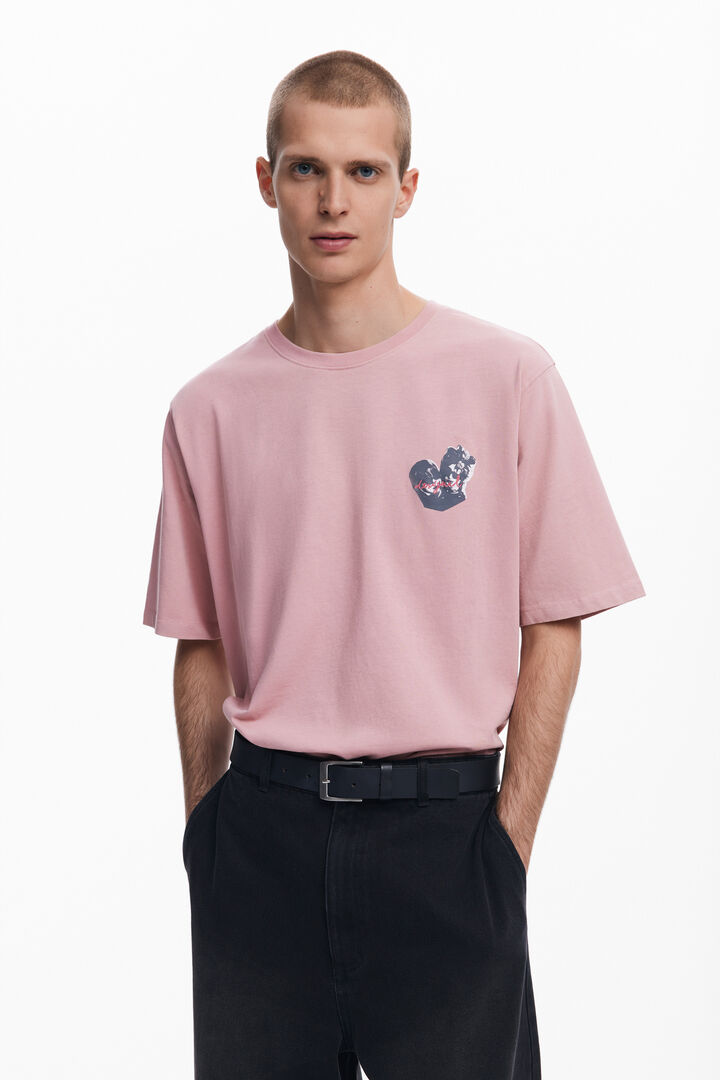 Lithograph roses T-shirt