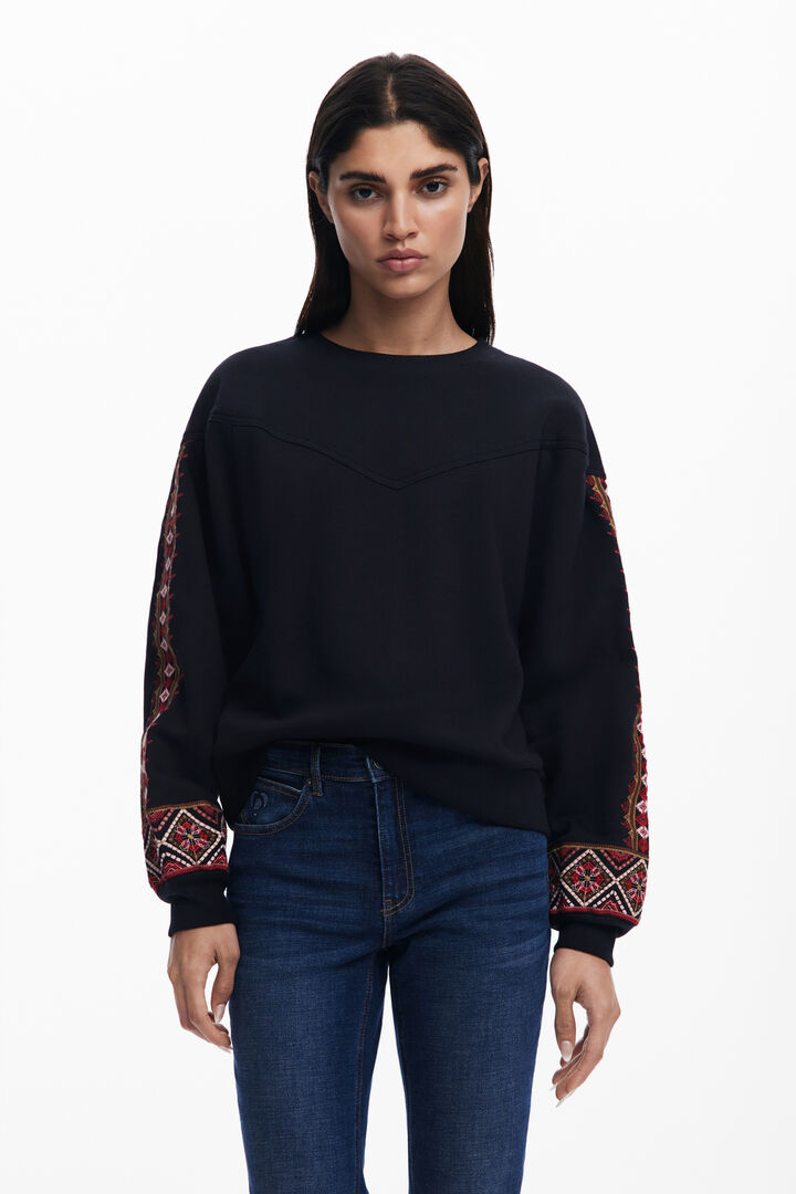 Ethnic sweatshirt | Desigual