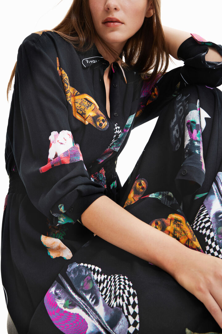 Midi shirt dress | Desigual