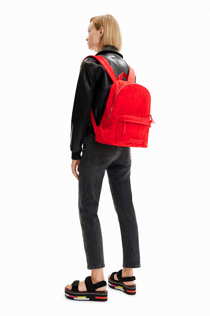 Midsize zigzag backpack | Desigual