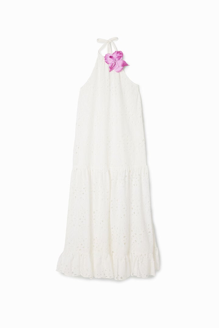 Robe longue broderies Stella Jean | Desigual