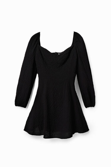 Vestit curt slim evasé | Desigual
