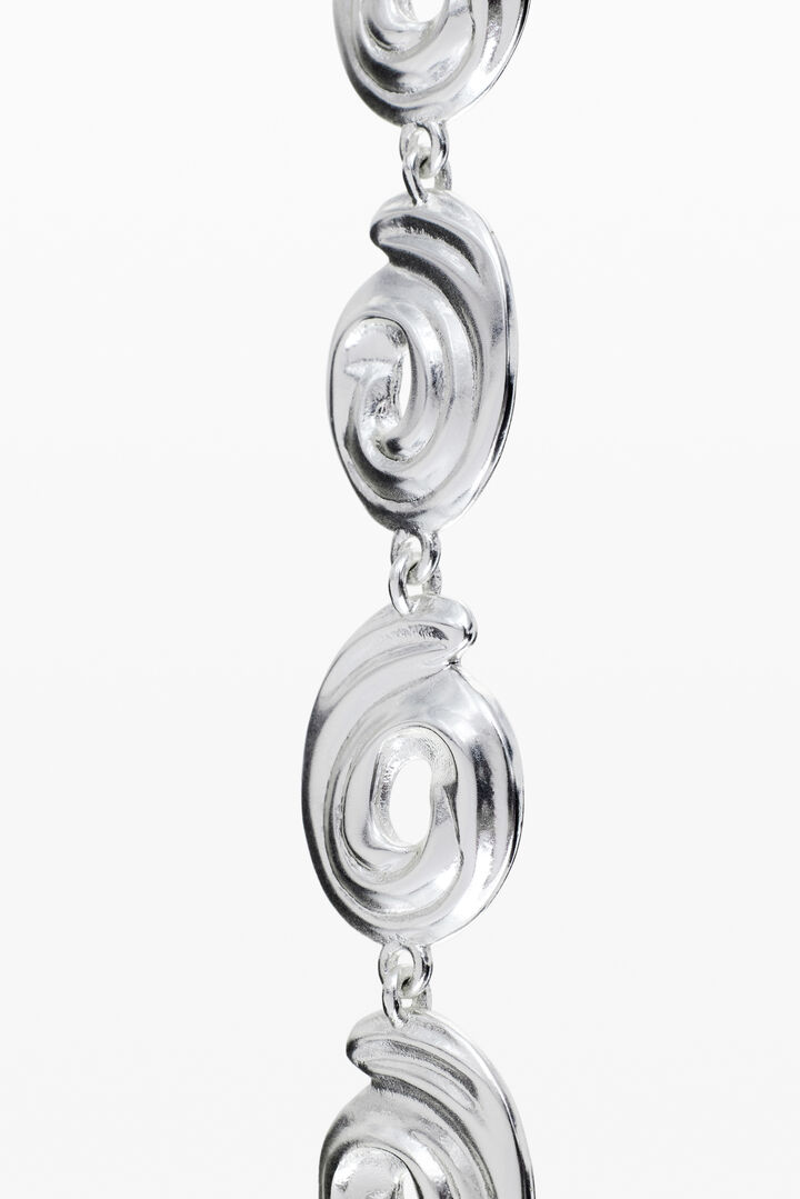 Cascade spiral earrings gold-plated Zalio | Desigual