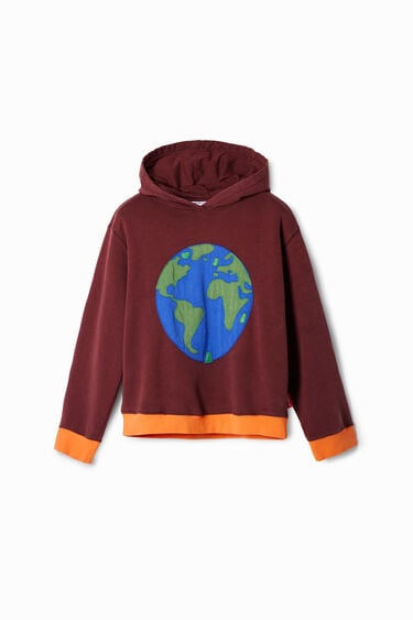 Tyler McGillivary world sweatshirt | Desigual