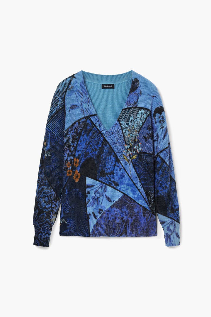 Arty print sweater | Desigual