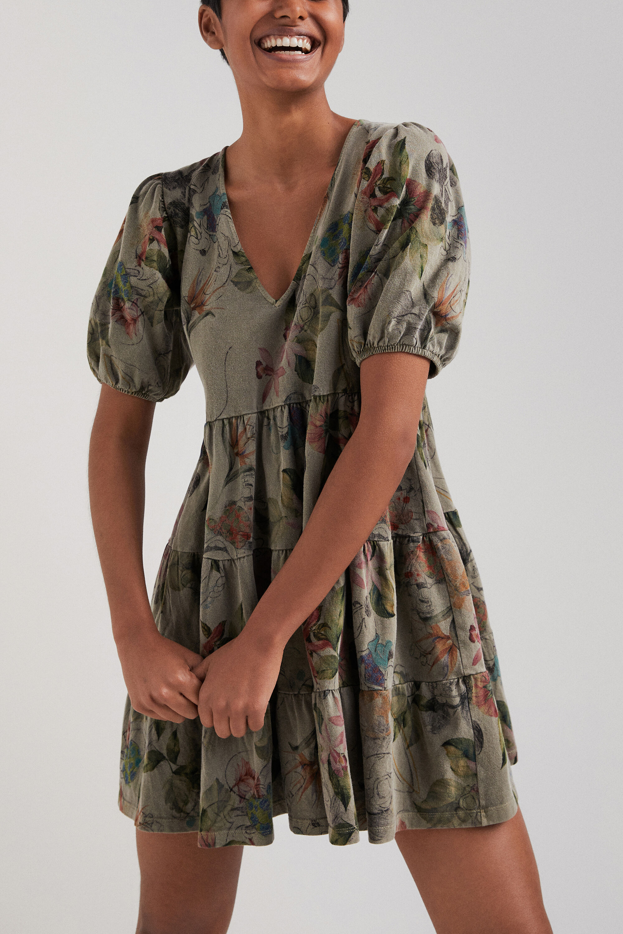 Camoflower Mickey Mouse dress 