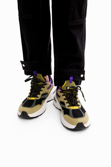 Sneakers runner patch | Desigual