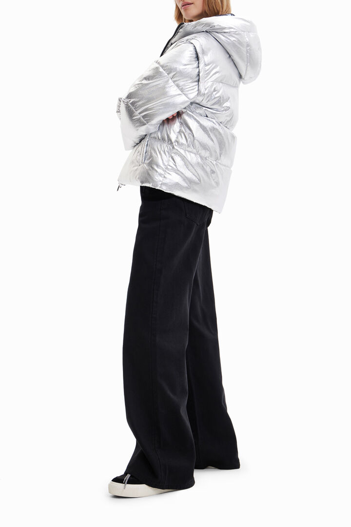 Chaqueta padded mangas desmontables | Desigual