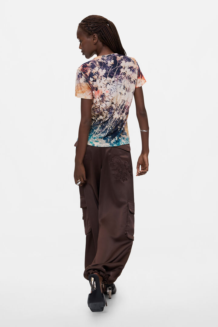 Maglietta stampata tie dye