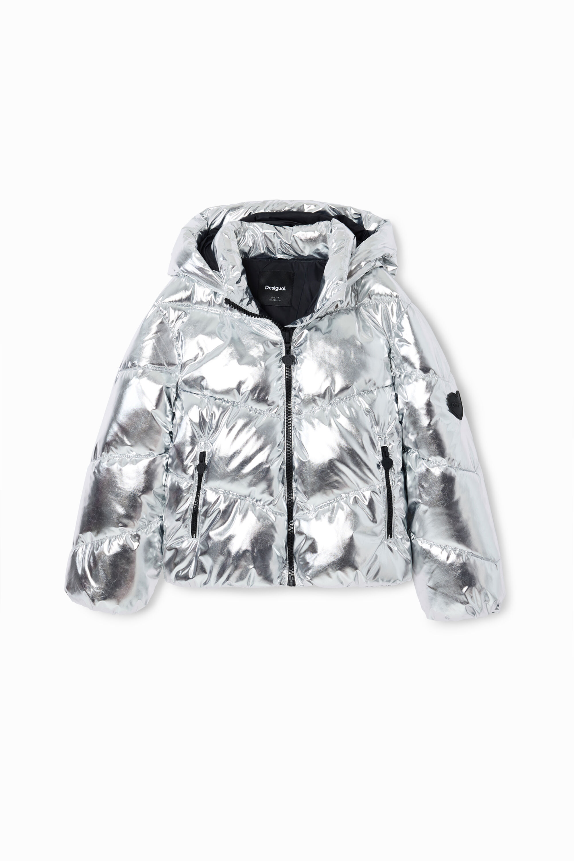 Desigual black and white coat deals