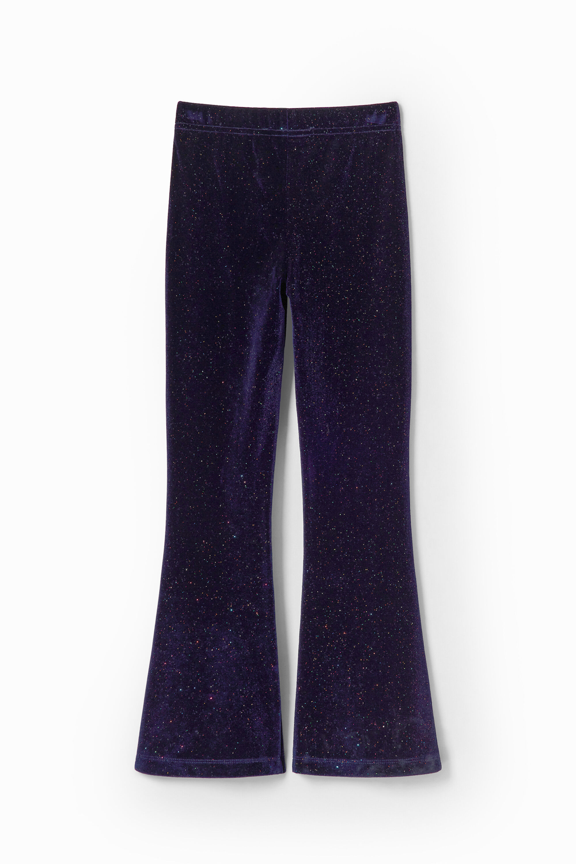 Girls Shiny velvet flare leggings I Desigual