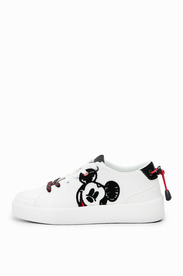 Disney Mickey Mouse Damen-Sneaker mit Plateau: zum Verkauf zu