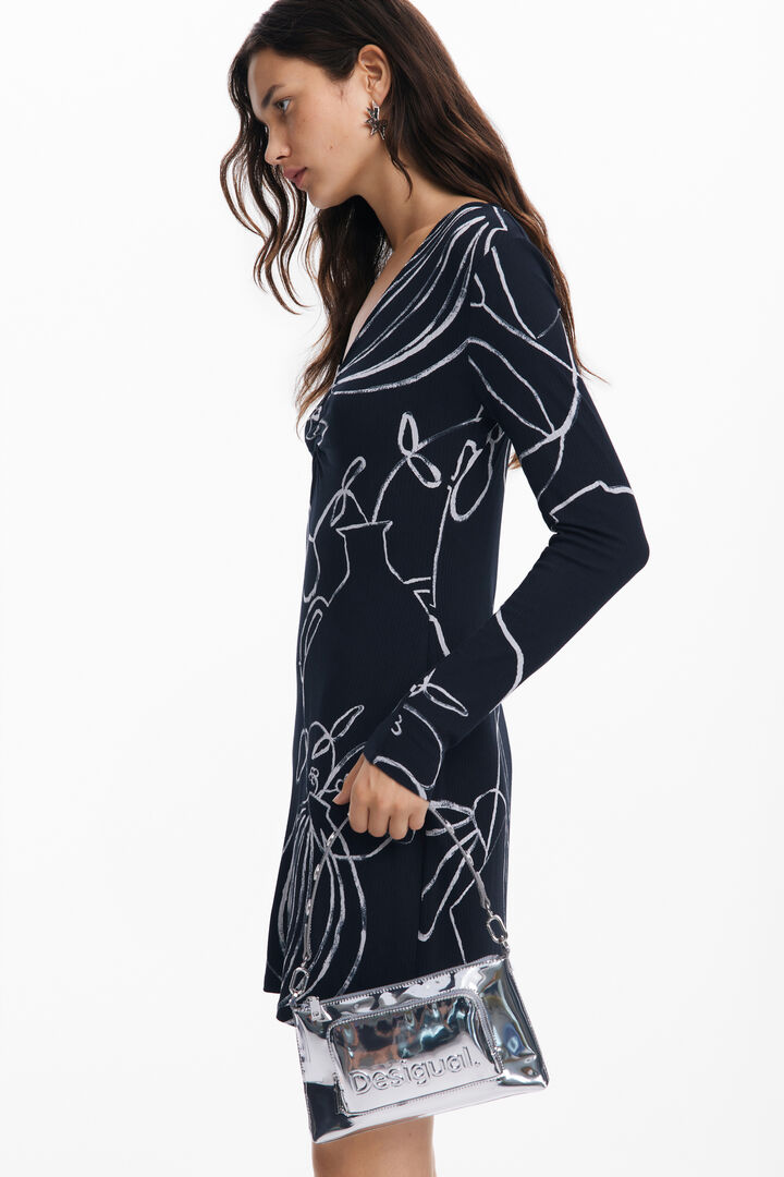 Vestido corto estampado | Desigual