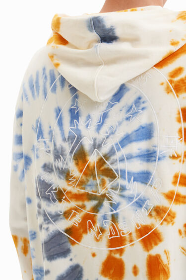 Sweatshirt met tie-dye ufo | Desigual