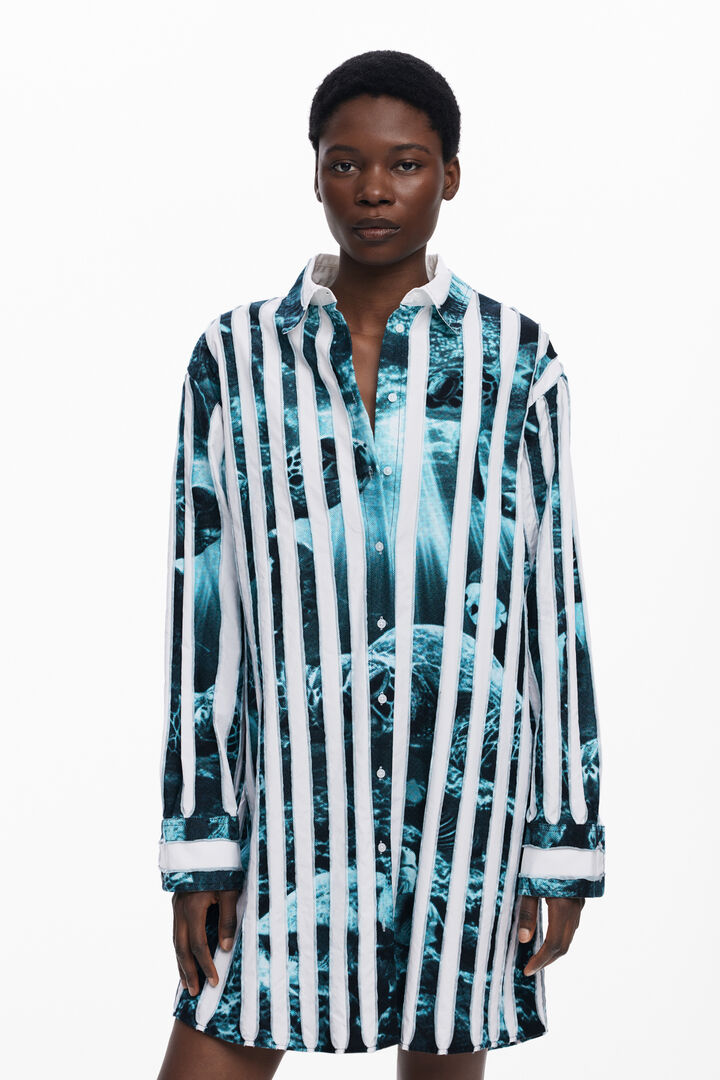 Shirt dress turtles Botter | Desigual