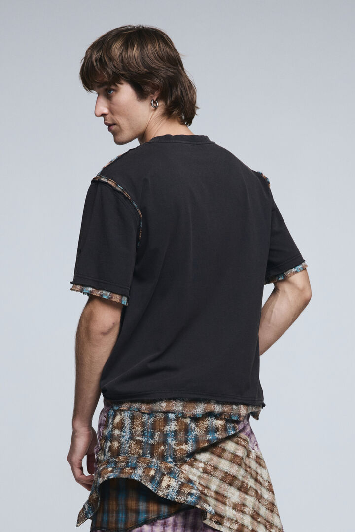 Short-sleeve T-shirt with seam details | Desigual