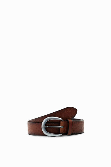 Cinturón hebilla irregular | Desigual