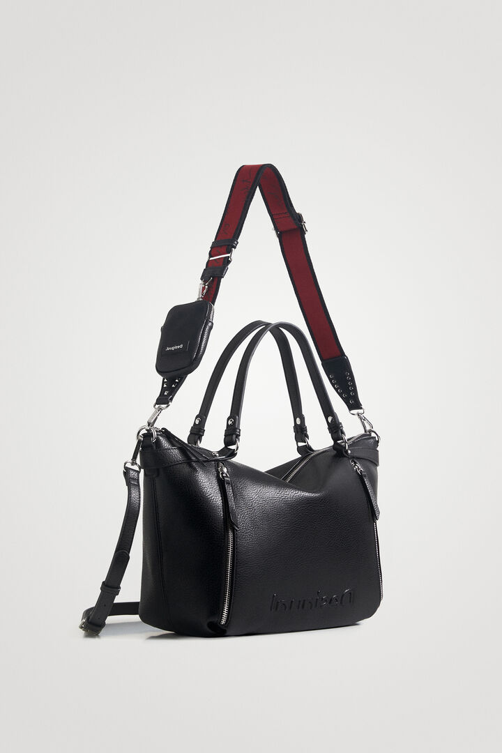 Velika logo enobarvna torba | Desigual