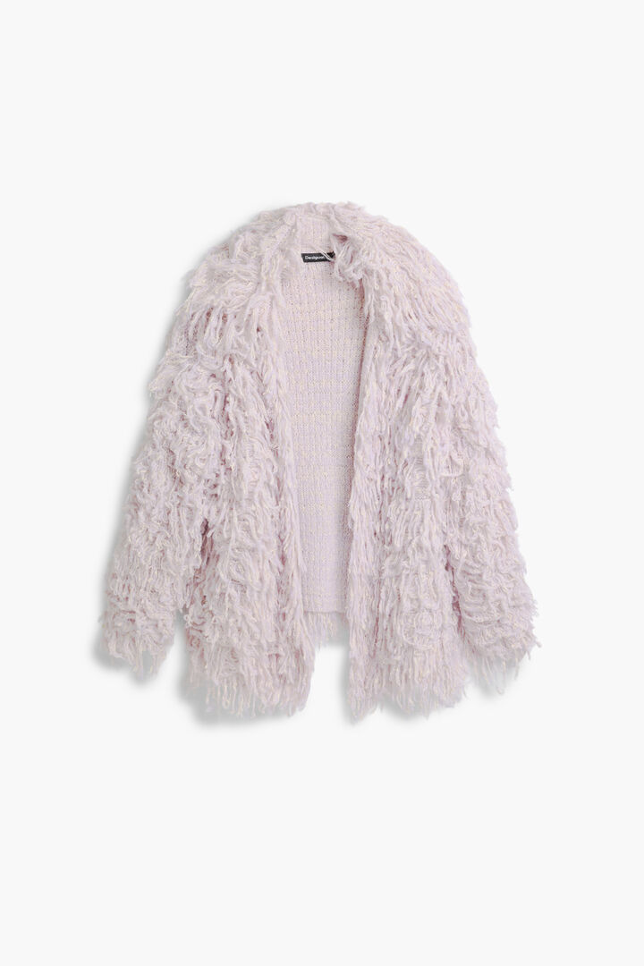 Jersey cardigan pelo | Desigual