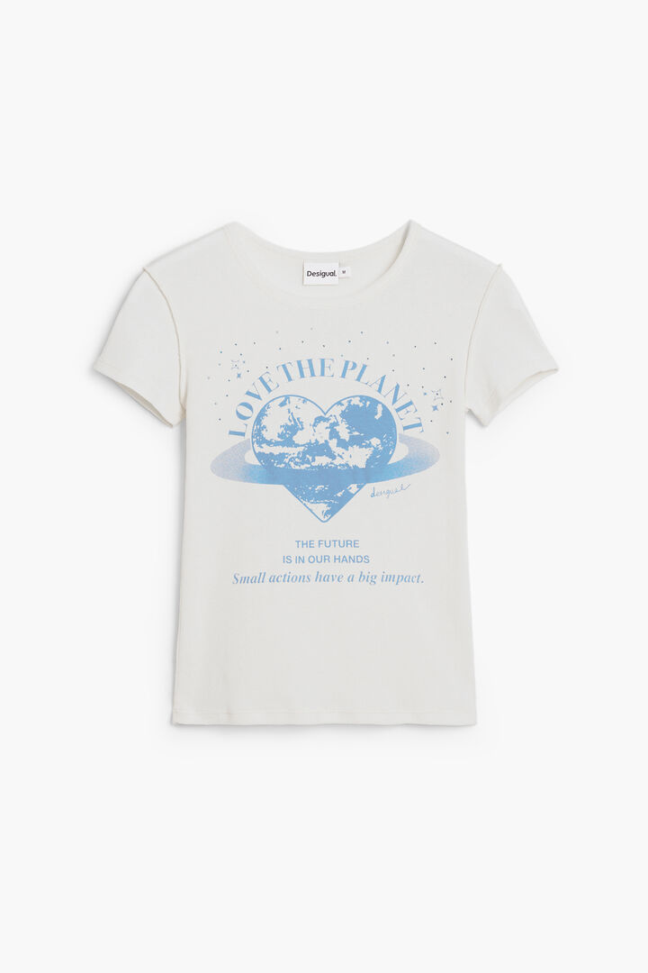 "Love the planet" T-shirt | Desigual