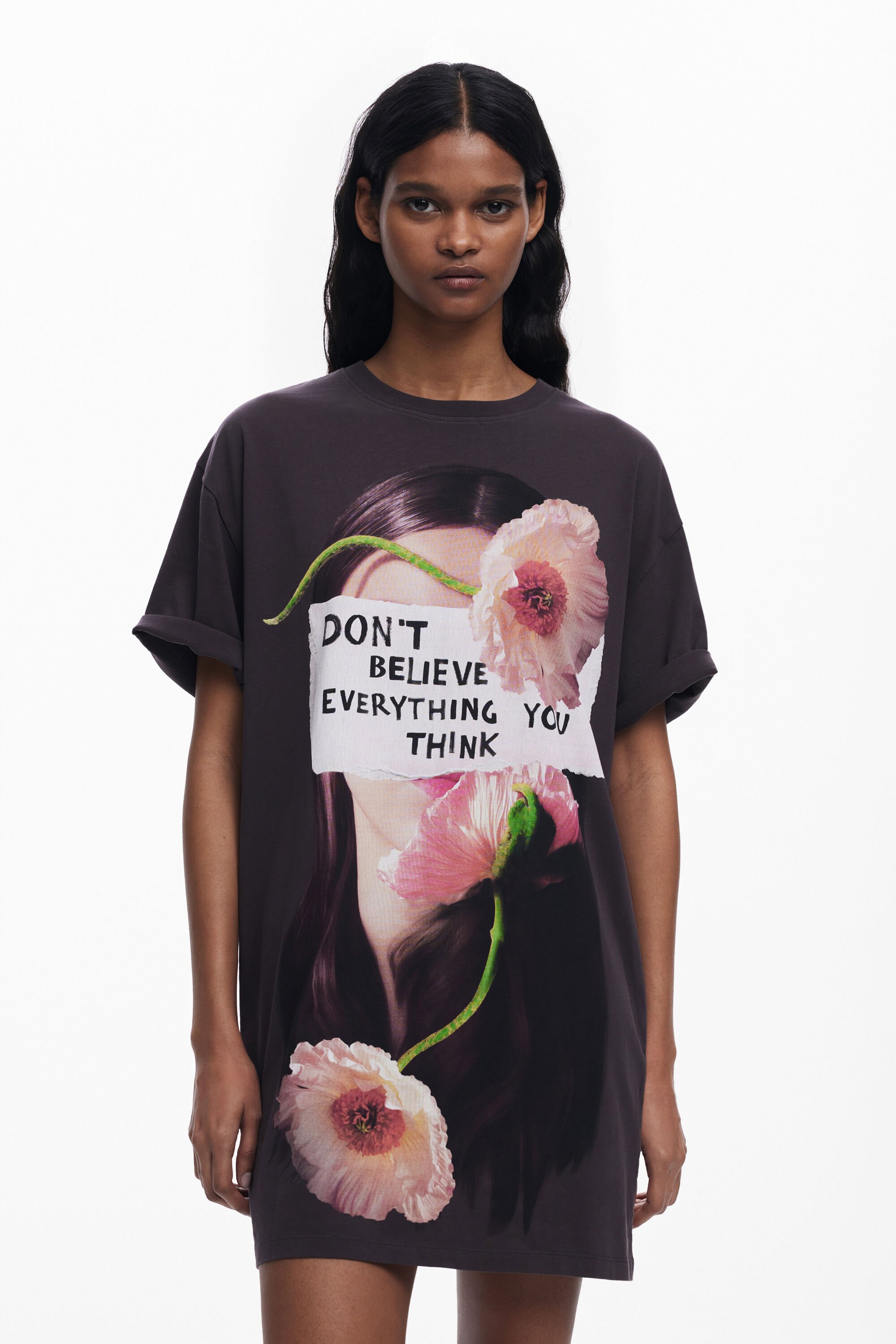 Tシャツスタイルのドレス 女性用 I Desigual.com Tシャツスタイルのドレス 女性用 I Desigual.com