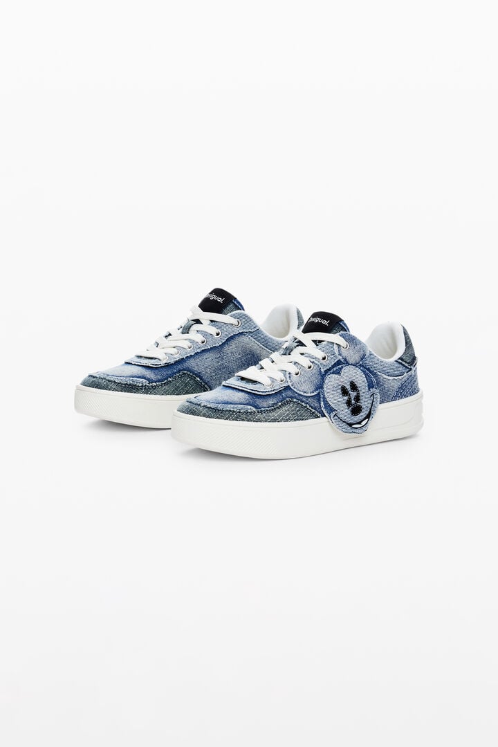 Zapatillas denim Mickey Mouse | Desigual